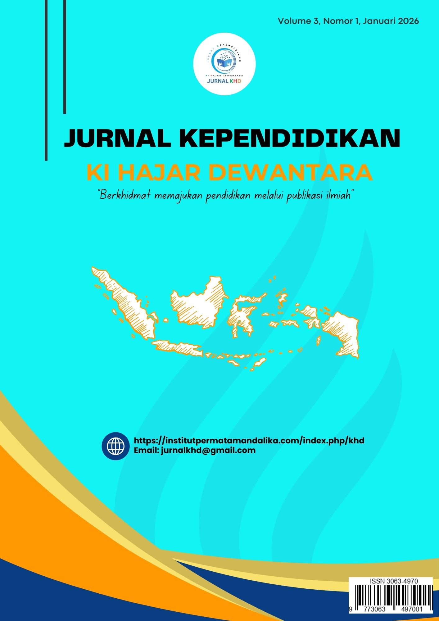 					View Vol. 3 No. 1 (2026): Jurnal Kependidikan Ki Hajar Dewantara (Jurnal KHD)
				